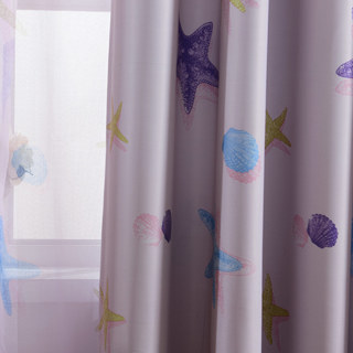 Starfish Baby Pink Curtain 3