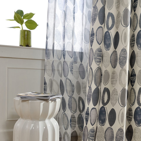 Geometric Patterned Curtain