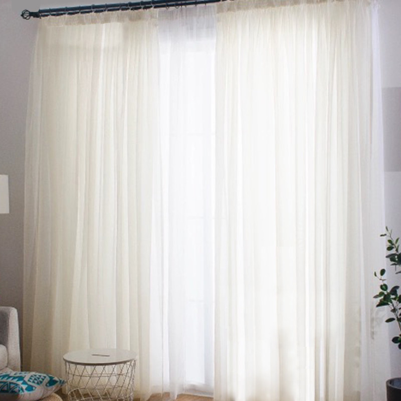 Sheer Curtain Smarties Cream Soft Sheer Voile Curtain Voila Voile