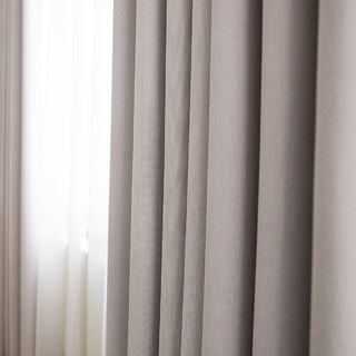 Absolute Blackout Neutral Ivory White Curtain Drapes 5