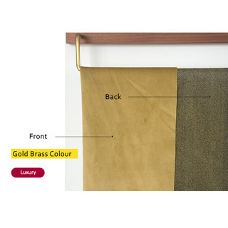 Fine Gold Velvet Curtain Drapes 5