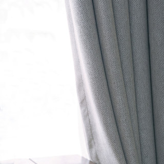 Subtle Spring Silver Gray Curtain Drapes 5