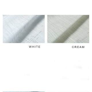 Silk Waterfall Cream Striped Chiffon Sheer Curtain with Soft Sheen 4