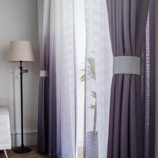 The Perfect Blend Ombre Purple Curtain 3