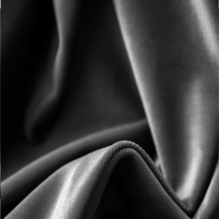 Premium Dark Charcoal Gray Velvet Curtain Drapes 6