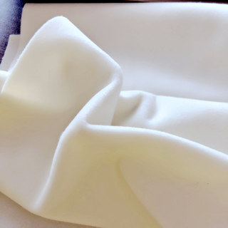 Fine Whipped Cream Velvet Curtain Drapes 8