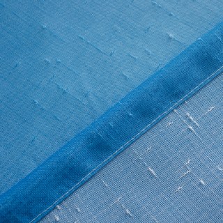 The Perfect Blend Ombre Sapphire Blue Textured Sheer Curtain 6