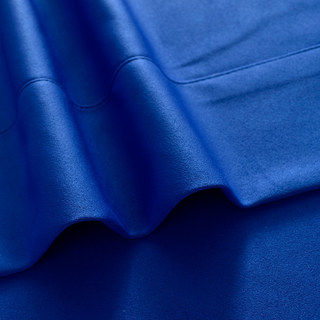 Superthick Navy Blue Blackout Curtain Drapes 16