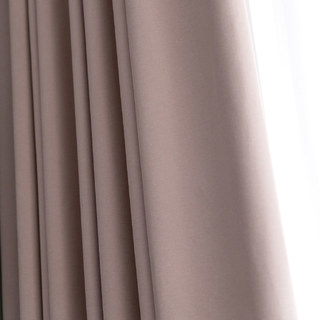 Herringbone Blush Pink 100% Blackout Curtain Drapes 13