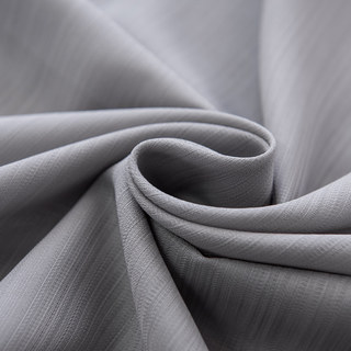 Sundance Textured Striped Gray Light Charcoal Sheer Curtain 6