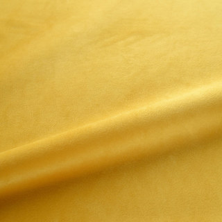 Velvet Microfiber Yellow Curtain Drapes
