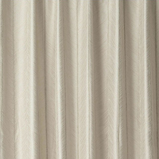 New Look Luxury Art Deco Herringbone Beige Cream Curtain 4