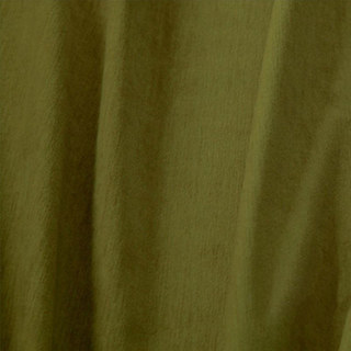 Exquisite Matte Luxury Olive Green Chenille Curtain 4