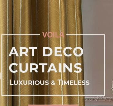 24 Art Deco Curtain Ideas for Every Room