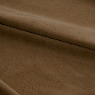 Exquisite Matte Luxury Caramel Brown Chenille Curtain Drapes 3