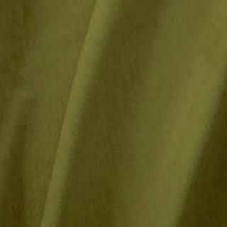 Exquisite Matte Luxury Olive Green Chenille Curtain Drapes 8