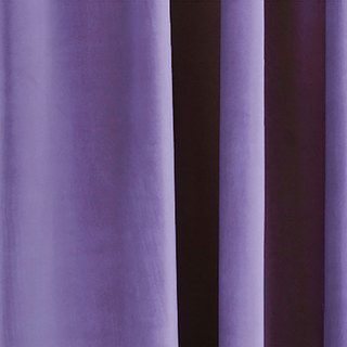 Fine Purple Lavender Velvet Curtain Drapes 4