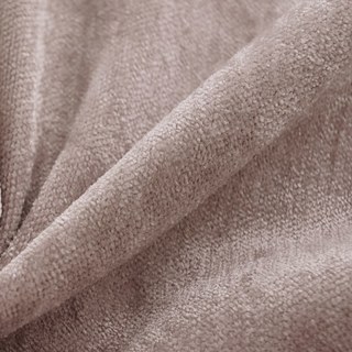 Luxury Mocha Chenille Curtain Drapes