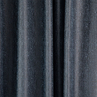 Metallic Fantasy Subtle Textured Striped Shimmering Midnight Navy Blue Curtain Drapes 4