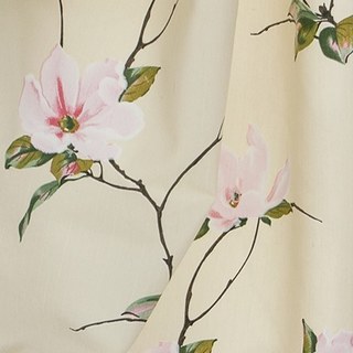 Morning Flower Boutique Cream Curtain