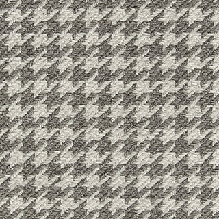 Houndstooth Patterned Brown Beige Blackout Curtain 7