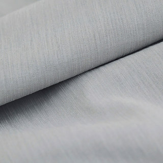 Tuscan Sun Ash Grey Textured Striped Heavy Semi Sheer Curtain 7