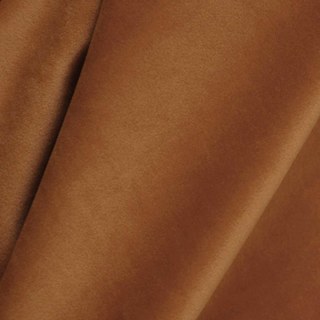 Microfibre Orange Velvet Curtains 4