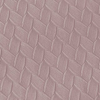 Scandinavian Basketweave Pink Embossed Velvet Blackout Curtains 6