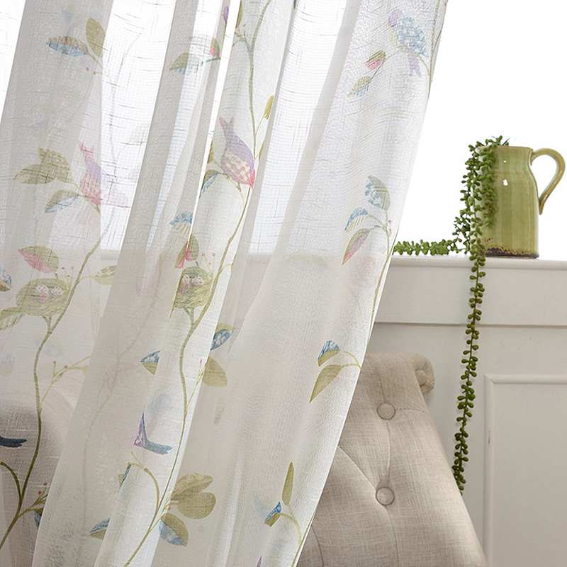 5 Tips for Choosing Printed Sheer Curtains to Decorate Your Home
