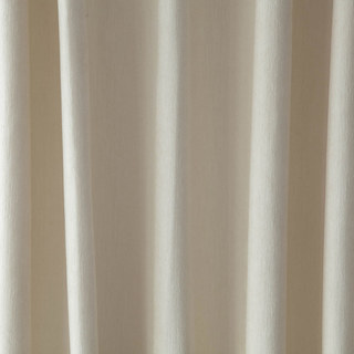 Exquisite Matte Luxury Cream Off White Chenille Curtain 2