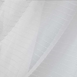 Tide Luxury Horizontal Striped White Sheer Curtain 7