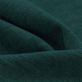 Exquisite Matte Luxury Teal Chenille Curtain Drapes 6