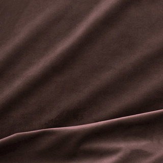 Fine Rich Chocolate Brown Velvet Curtain 4