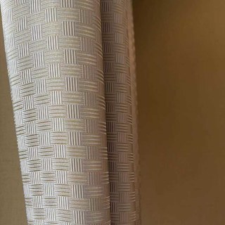 Twilight Luxury Jacquard Basketweave Silver Grey Curtain 2
