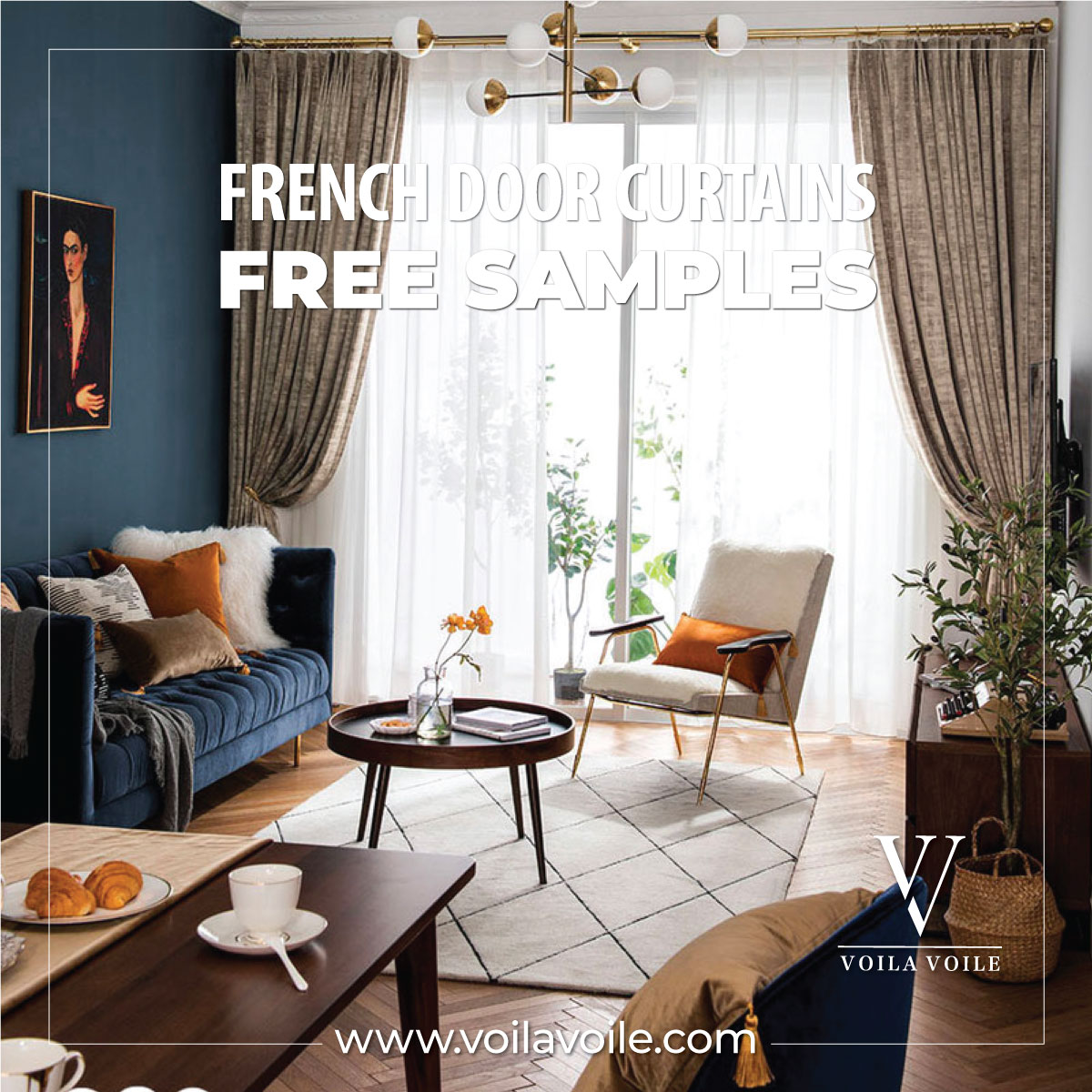 French Door Curtains