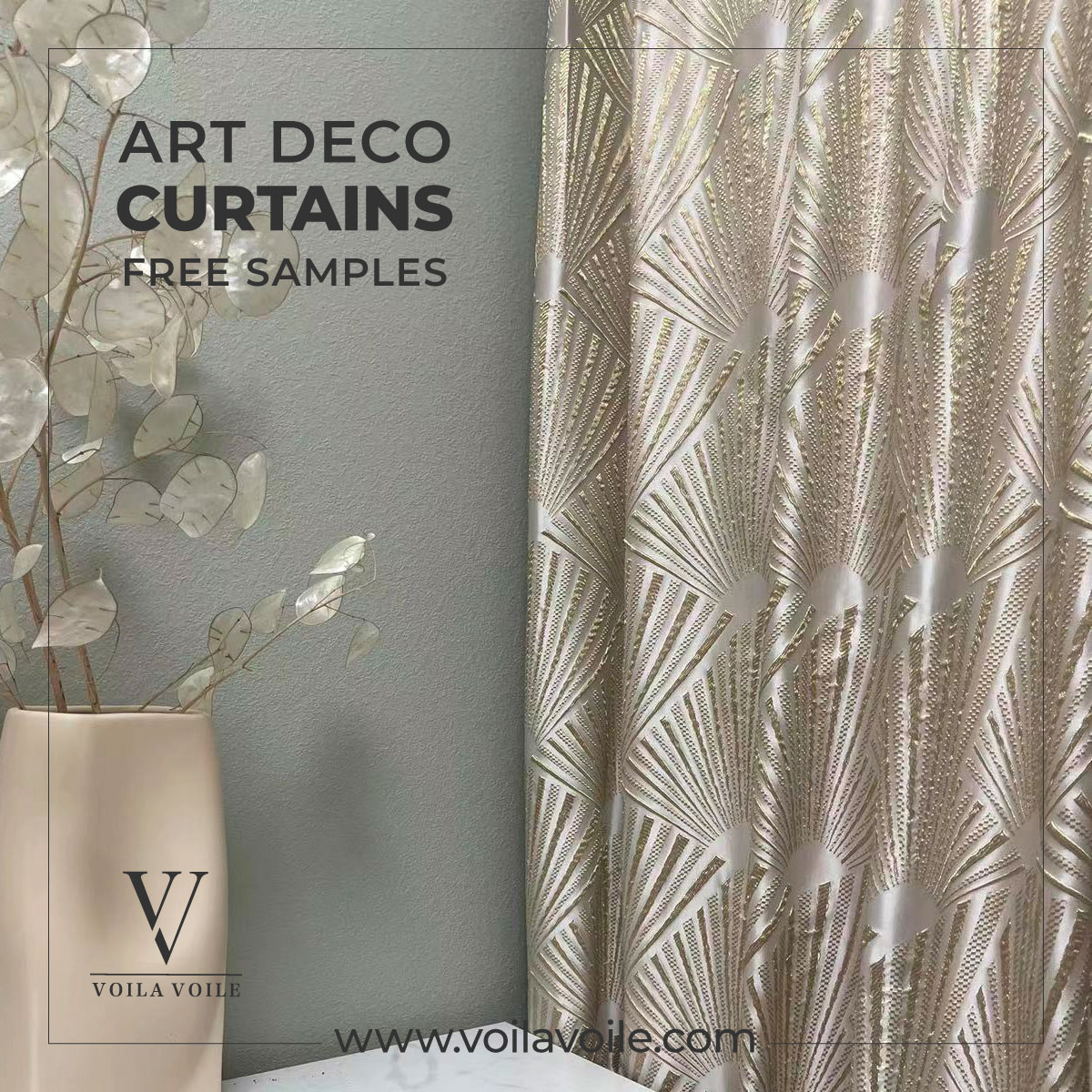 Arcadia Door Curtains