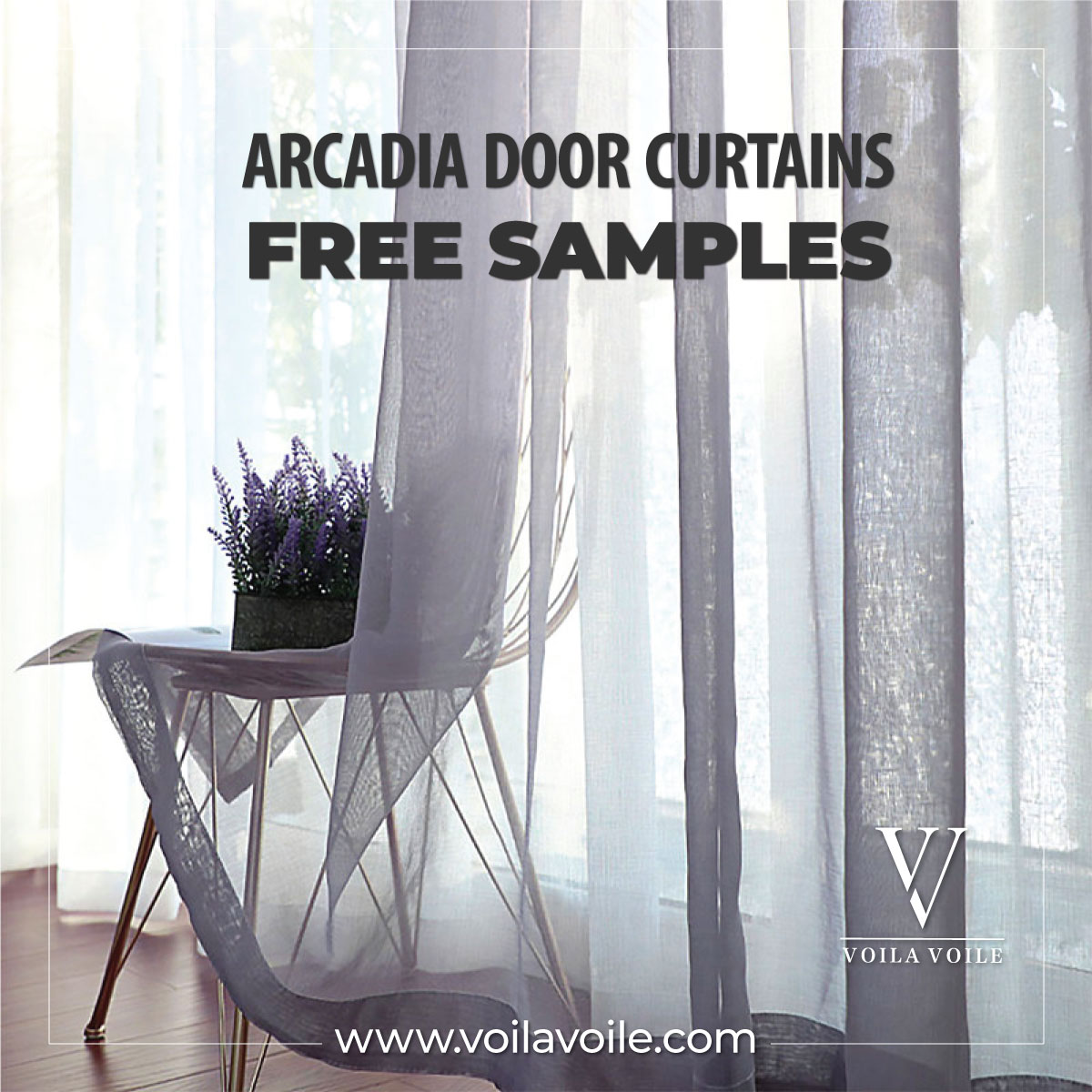 Arcadia Door Curtains