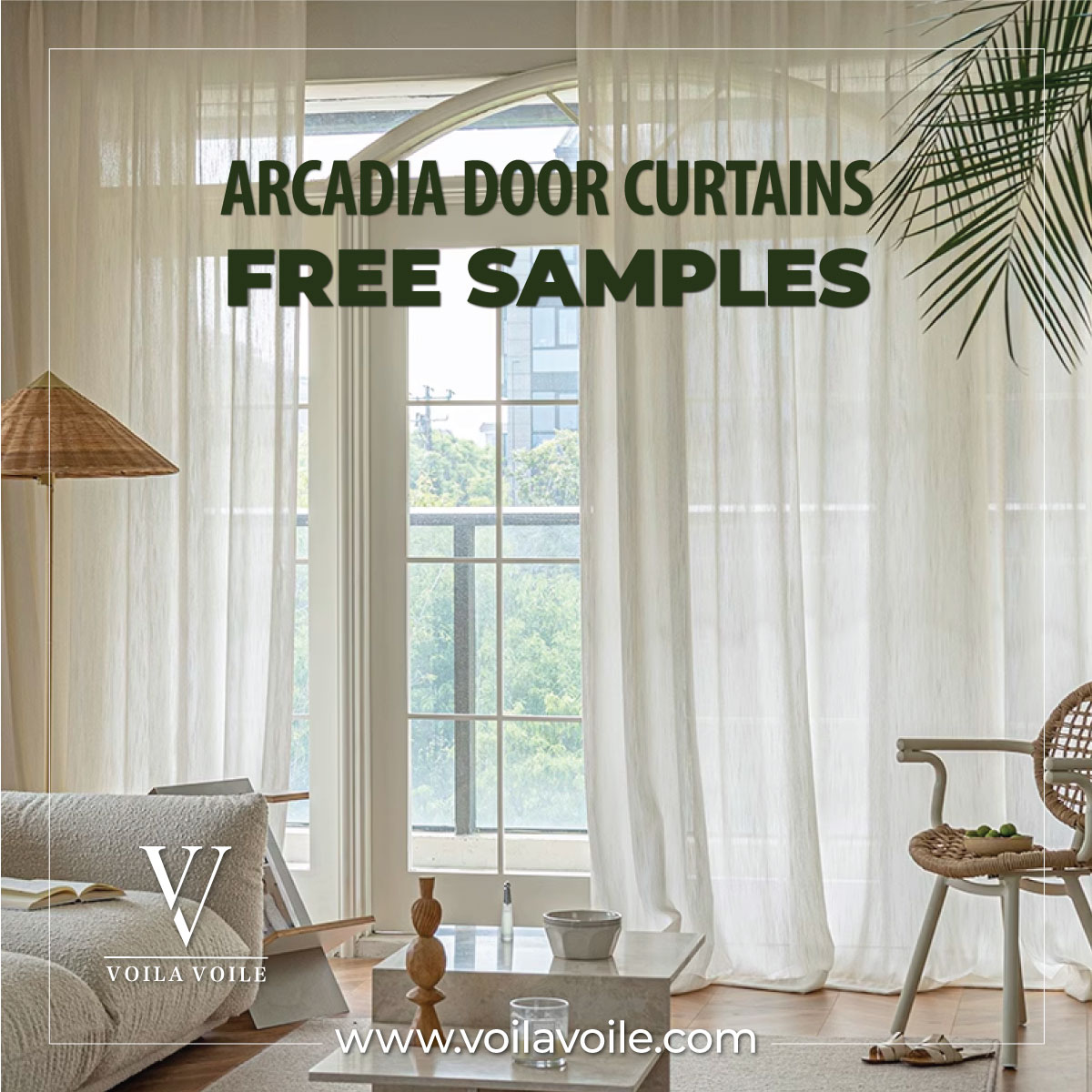 Arcadia Door Curtains