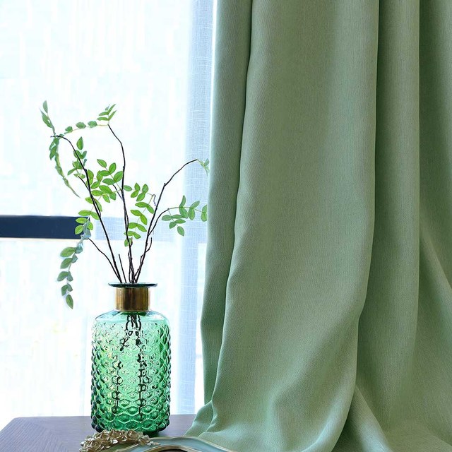 Green Blackout Curtains