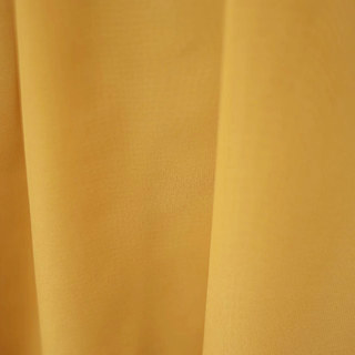 Soft Breeze Mustard Yellow Chiffon Sheer Curtain 5