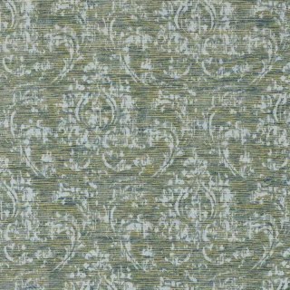 De Luxe Jacquard Sage Green Damask Curtain 2