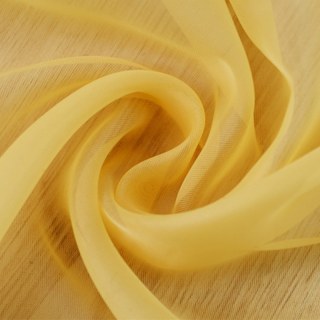 Smarties Bright Yellow Soft Sheer Curtain