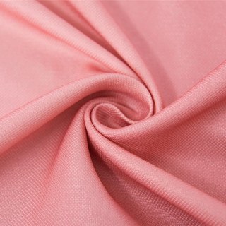 Candy Land Linen Style Pink Ombre Curtain