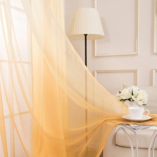 Candy Land Ombre Yellow Sheer Curtain