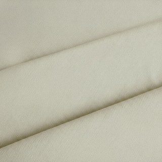 Double Plush Cream Off White Chenille Blackout Curtain