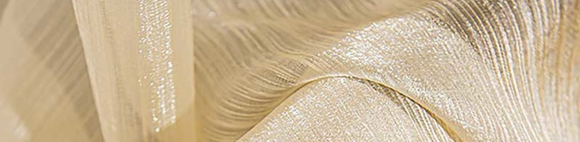 Gold Sheer Curtain