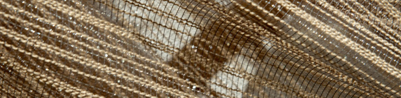 Brown Sheer Curtain