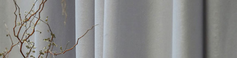 Gray/Silver Sheer Curtain