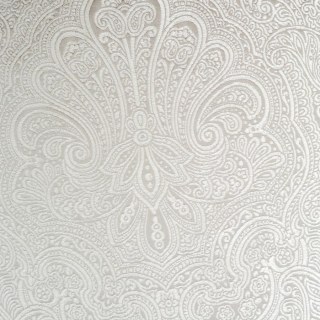 Opulent Floral Luxury Jacquard Gray Damask Curtain 6