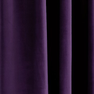 Fine Purple Lavender Velvet Curtain Drapes 2